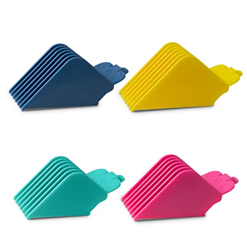 Wahl Clipper Guards 4-Piece Set - Color Coded Replacement Combs
