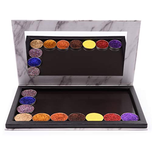 Allwon Marble Magnetic Makeup Palette with Mirror