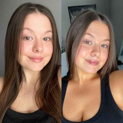 b.tan Dark Self Tanner Lotion | Glow Your Own Way, 1 Hour Express - Daily Quick Sunless Tanning Cream, Best Natural Bronze, Hydrating Vitamin C, Face & Body, No Fake Tan Smell, 8 Fl Oz