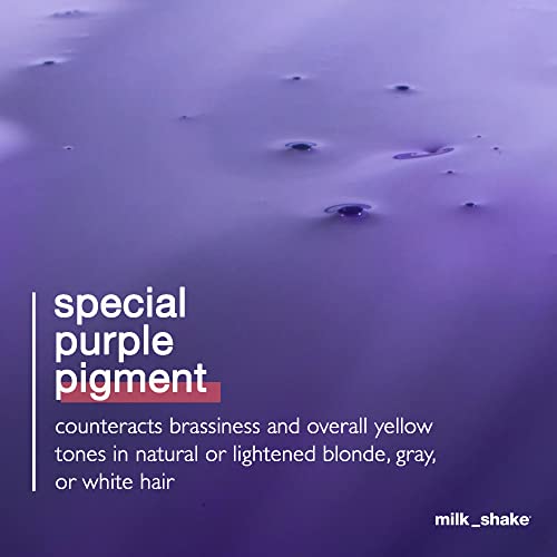 milk_shake Silver Shine Light Purple Shampoo for Blonde Hair