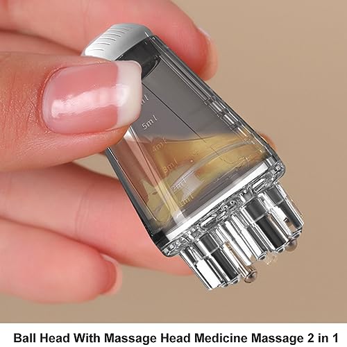 Scalp Applicator Bottle with Massager Comb for Hair Oil