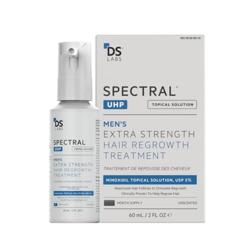 DS Labs Spectral.UHP 5% Minoxidil Hair Serum for Thinning Hair - 60ml