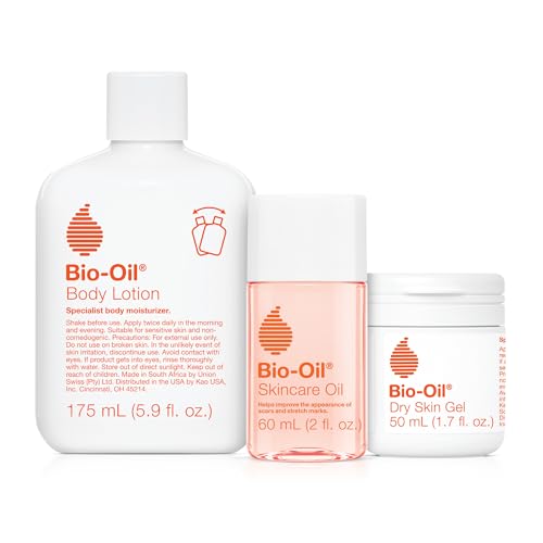 Bio-Oil Skincare Bundle 3-Pc Trial Kit - Stretch Marks & Dry Skin