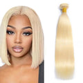Freiuoke 613 Straight Blonde Human Hair Bundle - 14 Inch