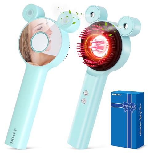 Electric Scalp Massager with Red Light Therapy for Hair Growth
