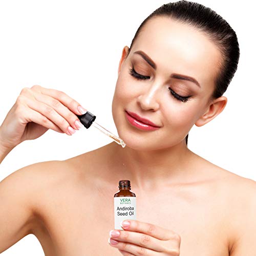 ANDIROBA OIL 100% Pure & Natural, Unrefined, Cold-Pressed For Face, Dry Skin, Nails, Lips, Body & Hair - Reduce Hair Breakage, Even Out Skin Tone, Therapeutic Massage