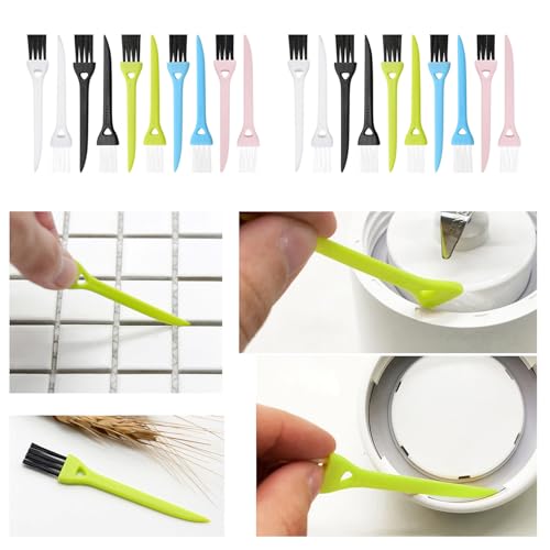 10 Pack Keyboard Cleaning Brushes Kit Mini Crevice Cleaning Brush Electric Shaver Cleaning Brushes Gaming Mouse Groove Gap Scraper Tools Electric Razor Brush Keyboard Cleaner for Small Space
