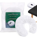 Noverlife 100 Pack Disposable Fitted Face Cradle Covers for Massage Tables