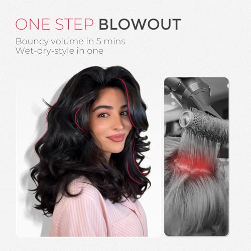 TYMO Hair Blow Dryer Brush - 2 Inch Oval Hot Air Styler
