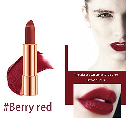 Matte Lipstick Set 3pc with Chain Bag - Long Lasting Velvet