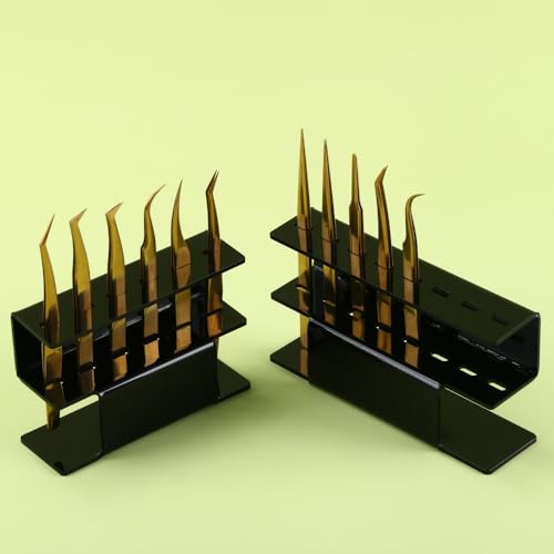 Acrylic Tweezers Holder - 8 Slots Organizer Stand