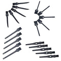 20 Pieces Replacement Electric Shaver Razor Cleaning Brushes Keyboard Brush Coffee Grinder Brushes Small Household Appliance Cleaning Brush Kits Black