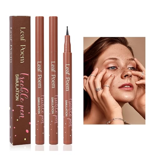 Liopif Freckle Pen – Waterproof & Long-Lasting Fake Freckles, 2-Pack