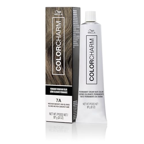COLORCHARM Permanent Cream Hair Dye | Ash Blonde Color |100% Gray