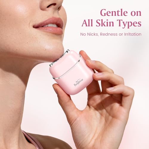 Painless Facial Hair Removal Shaver for Women - USB-C, Waterproof & Portable