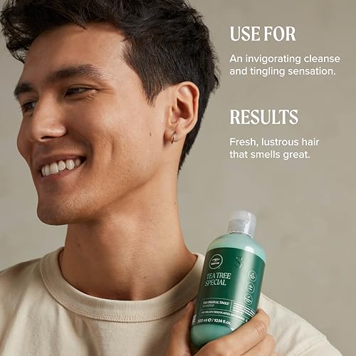 Tea Tree Shampoo for Oily Hair | Deep Cleansing Scalp Care