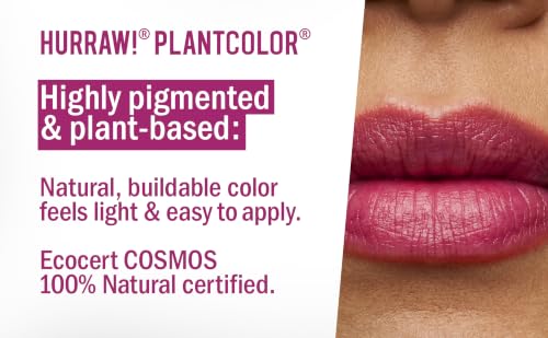 Hurraw! Plantcolor Lip Color No. 3 Pink/Purple - Vegan Lipstick