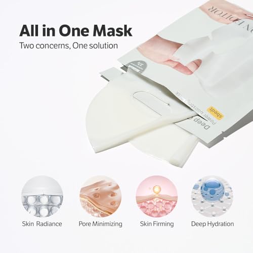 Deep Collagen Overnight Mask - Hydrating Sheet Mask for Glass Skin