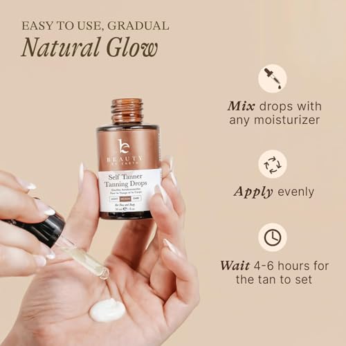 Self Tanning Drops by Beauty by Earth | Organic Face Bronzer