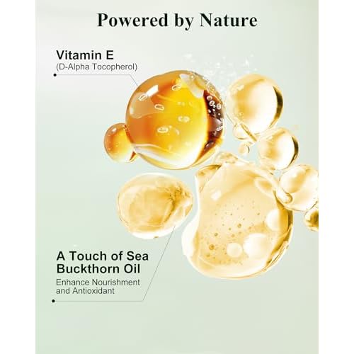 16 Floz Pure Vitamin E Oil For Scars, Organic vit e Nail Oil for Face, Skin, Body and Hair, Nourish Dry Skin, Maintain Youthful, Antioxidant, Fade Scars LIGHTWEIGHT - 500ml