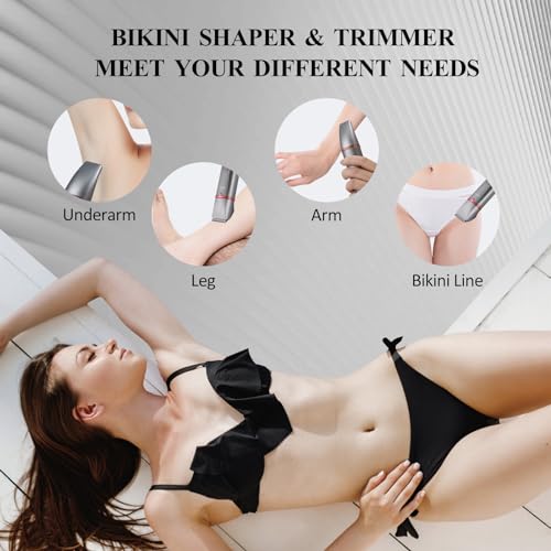 3-in-1 Electric Razor for Women - Waterproof Bikini Trimmer Kit