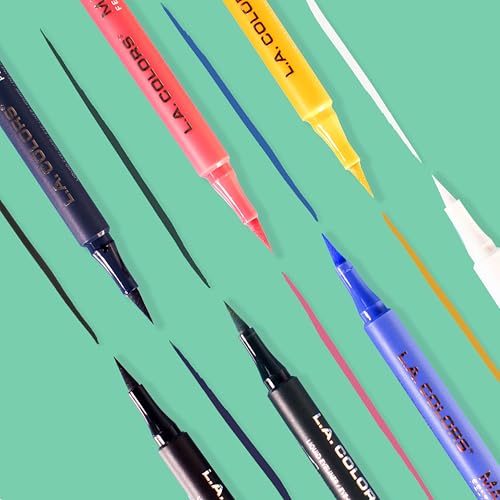 L.A. COLORS Mark & Line Felt Tip Eyeliner, Buttercup CLE828