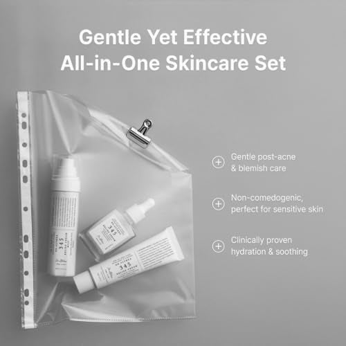 Dr. Althea 345 Relief Skincare Trio - Soothing Moisturizer, Serum & Mist for Sensitive Skin