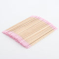 500pcs Disposable Cotton Swabs Double Head Pointed Tip