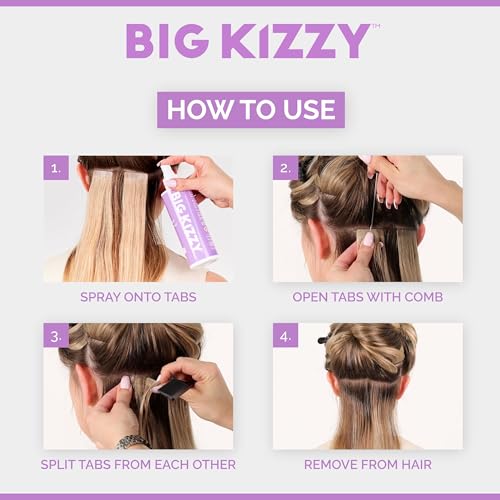 Big Kizzy Tape In Extension Remover 2-Step Bundle
