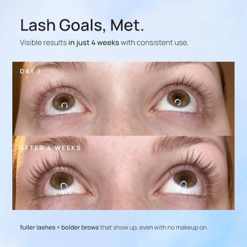 Eyelash & Brow Growth Serum - Fuller, Thicker Lashes in 6 Weeks