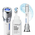 Blue Eraser Calming Serum - LED Vibration Applicator, Tea Tree Leaf Water, Niacinamide + Hyaluronic Acid, Oil Control & Pore-Look Refining, Lightweight Korean Skincare, 0.5 fl oz