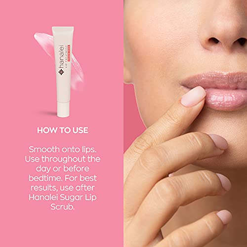 Hanalei Lip Treatment Bundle (Peach Pink and Rose) | Made with Kukui Oil, Shea Butter, Agave, and Grapeseed Oil, Soothe Dry Lips (Cruelty free, Paraben free)