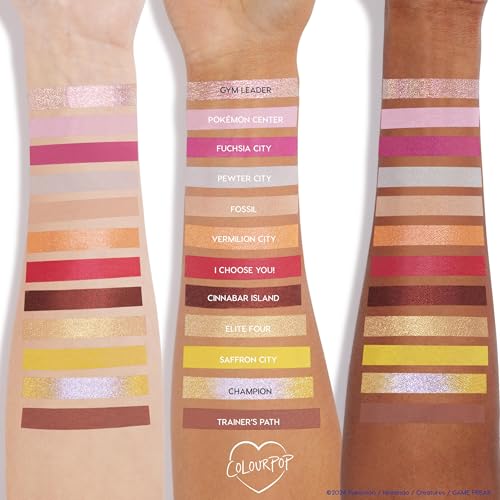 ColourPop x Pok?mon Palett Town Eyeshadow Palette & Evolution Ultra Glossy Lip Trio