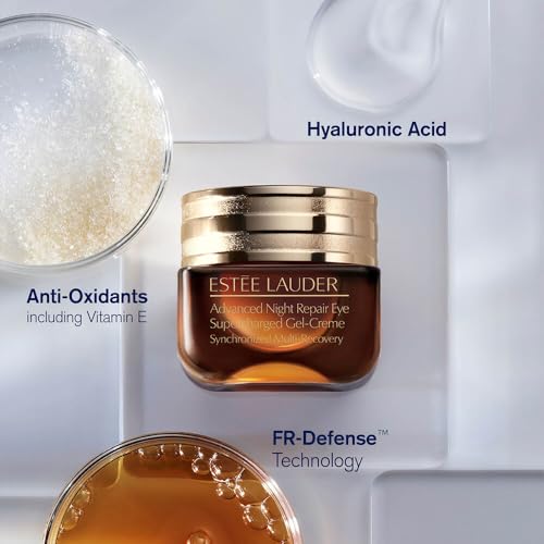 Est?e Lauder Advanced Night Repair Powerful Nighttime Renewal Set | Serum + Eye Gel-Creme Duo with Hyaluronic Acid & Peptides | Hydrating & Anti-Aging