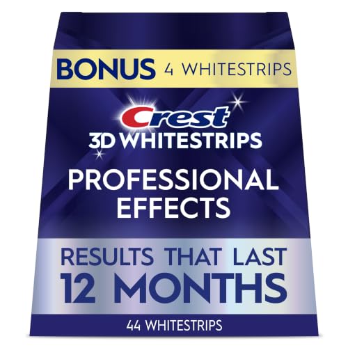 Crest 3D Whitestrips Professional Effects Teeth Whitening Kit, 22 Treatments