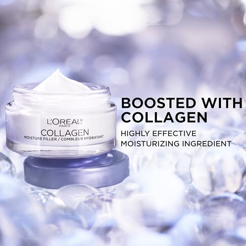 L'Oreal Paris Collagen Daily Moisturizer | Anti-Aging Wrinkle Cream, 1.7oz