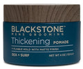 Blackstone Men's Grooming Thickening Pomade 4 Oz Sea + Surf Scent Pliable Hold Matte Finish