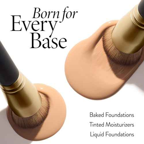 LAURA GELLER NEW YORK Full Coverage Foundation Blending Brush for All Face Makeup & Foundation