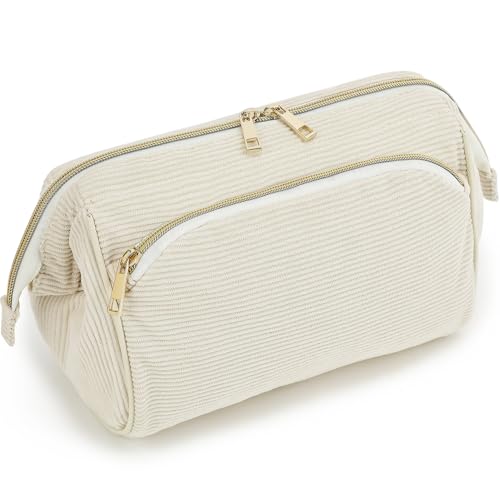 Fammart Waterproof Travel Makeup Bag - Extra-Large Organizer