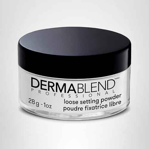 Dermablend Loose Setting Powder, Face Powder Makeup & Finishing Powder, Mattifying Finish and Shine Control