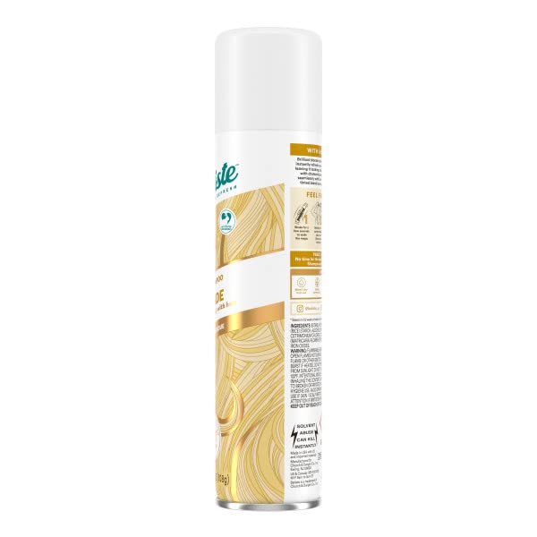 Batiste Brilliant Blonde Dry Shampoo, 3.81oz (Pack of 4)