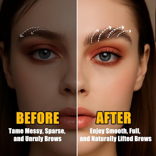 Brow Lamination Kit ? DIY Eyebrow Lamination Kit for Salon-Quality Results at Home, Instant Brow Lift for Fuller, Thicker, More Beautiful Brows, Easy to Use for Professionals & Beginners