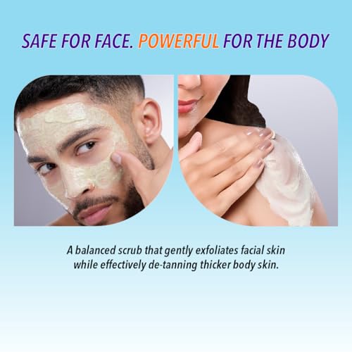 DR.RASHEL De-Tan Body & Face Scrub 380ml | Exfoliating Cleanser