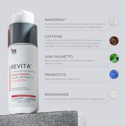 DS Labs Revita Extra Strength Shampoo 205mL | Fuller Hair