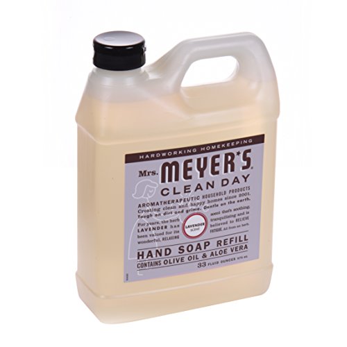 Mrs. Meyer's Clean Day Hand Soap Refill Lavender Multi-Packs 33 Fl Oz (Pack of 2)