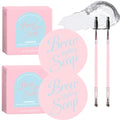 VANERIA Clear Eyebrow Gel with Dual Brush - Waterproof Brow Soap 14g