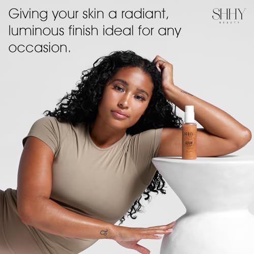 GLOW Hydrating Shimmer Body Oil for Radiant Skin, Shimmer and hydration for all day Glow.