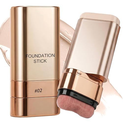 MyTend Full Coverage Foundation Stick with Brush - Natural Beige