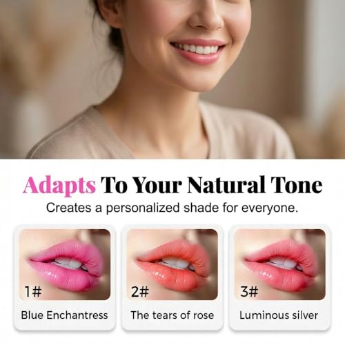 Color Changing Lipstick for Mature Women - PH Adjusting Hydration