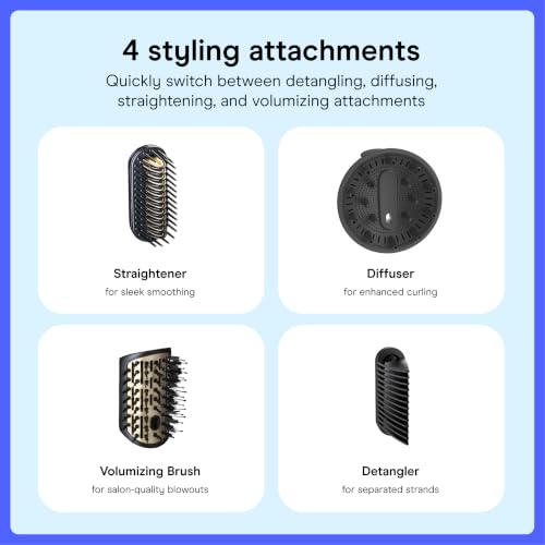 Conair DigitalAire 4-in-1 Air Styling System with 4 Attachments